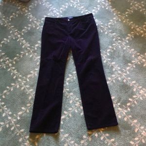Plum Colored Plush Velvet Pants